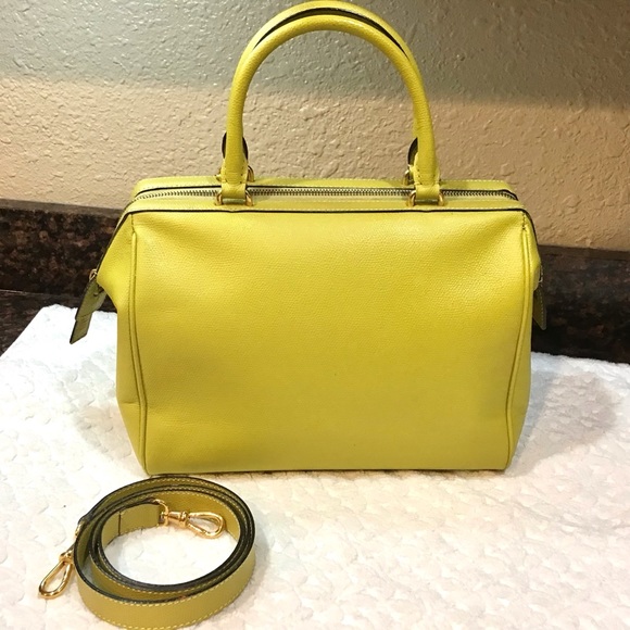 Celine Triomphe Leather 2 Way Boston Bag - Picture 2 of 12